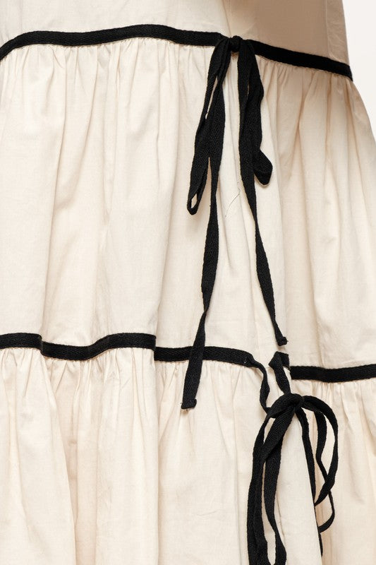 Tiered Shirt Dress