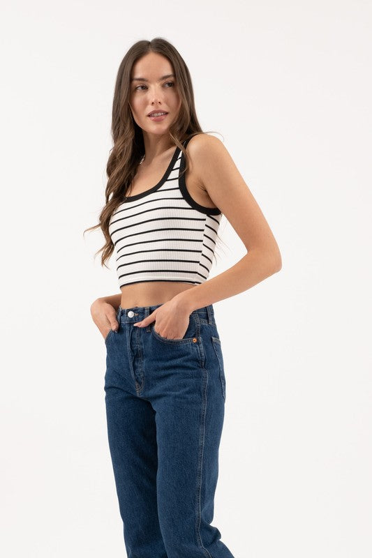 Sunny Striped Tank