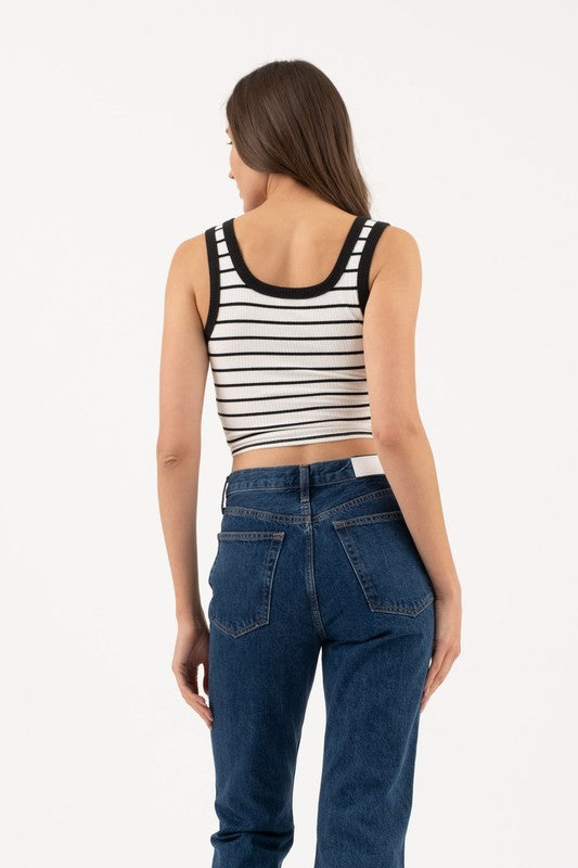 Sunny Striped Tank