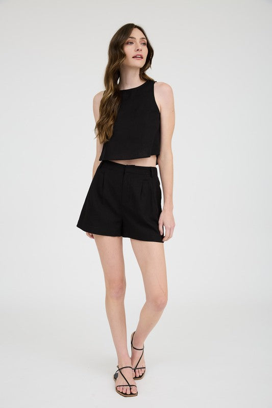 Breezy Pleat Shorts