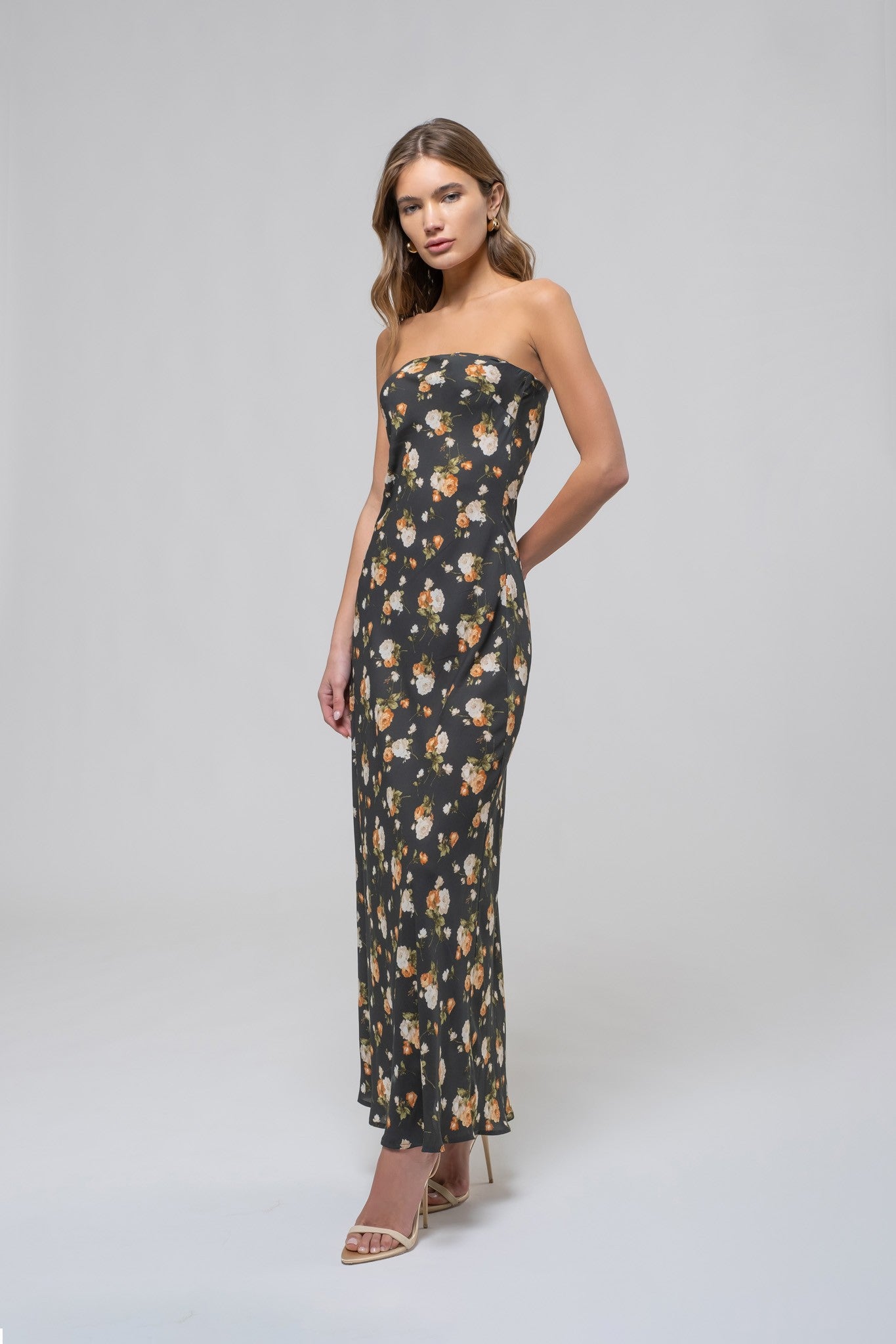 Midnight Garden Maxi Dress