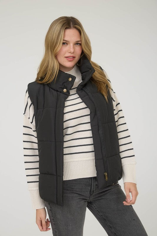 Frosty Puffer Vest