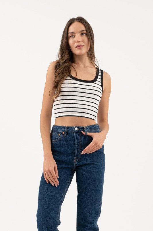 Sunny Striped Tank