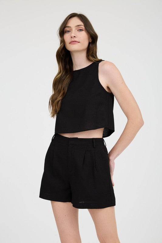 Breezy Pleat Shorts