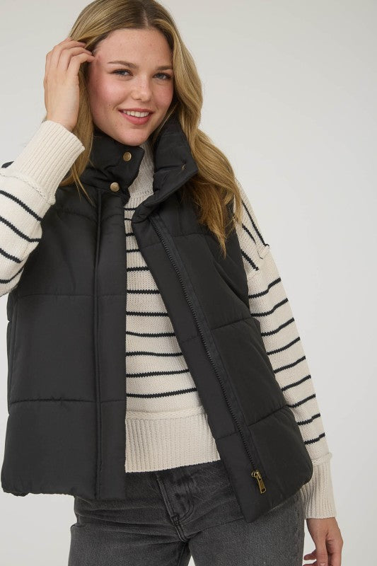 Frosty Puffer Vest