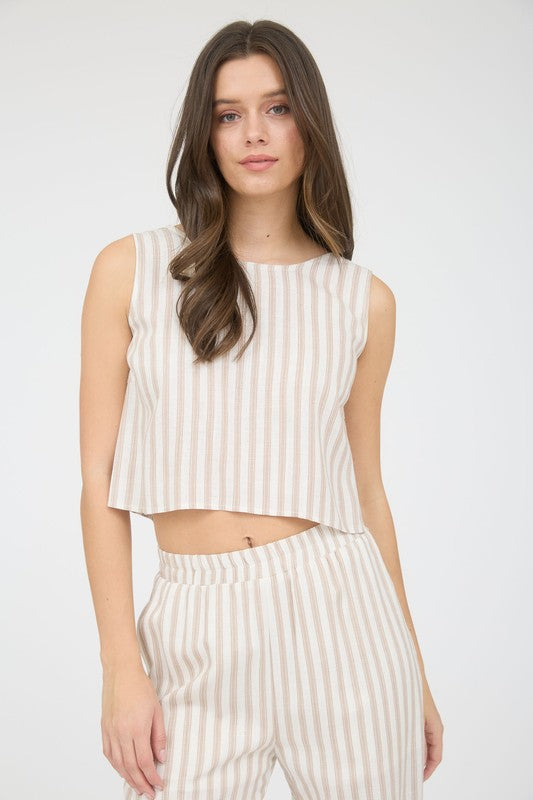 Serene Striped Top