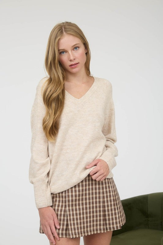 Latte Knit Sweater
