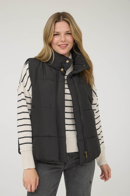 Frosty Puffer Vest