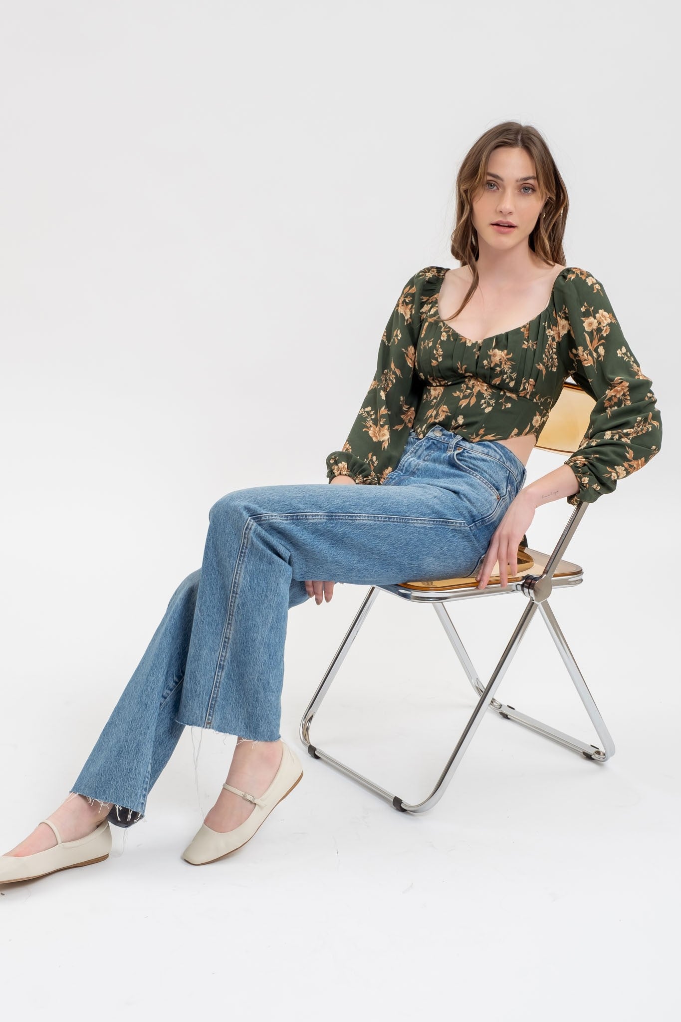 Blooming Corset Blouse