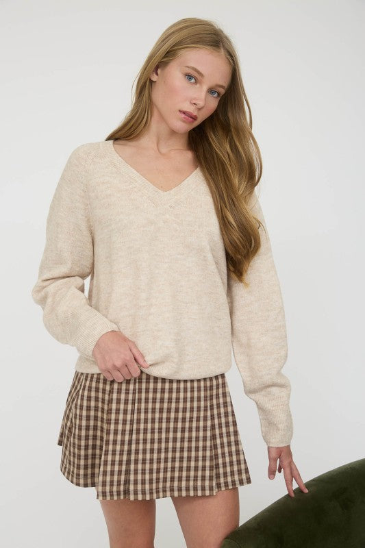 Latte Knit Sweater