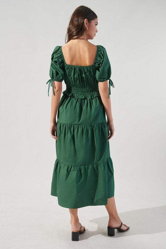 Emerald Midaxi dress